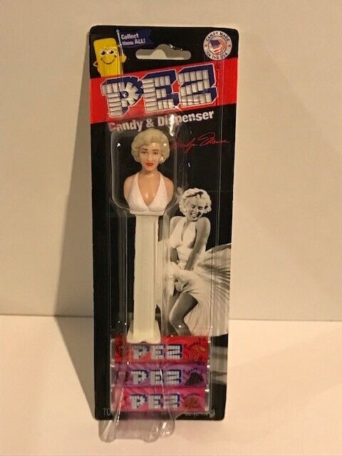 Marilyn Monroe PEZ Dispenser ON CARD - Limited Edition RETIRED Exclusive 2020