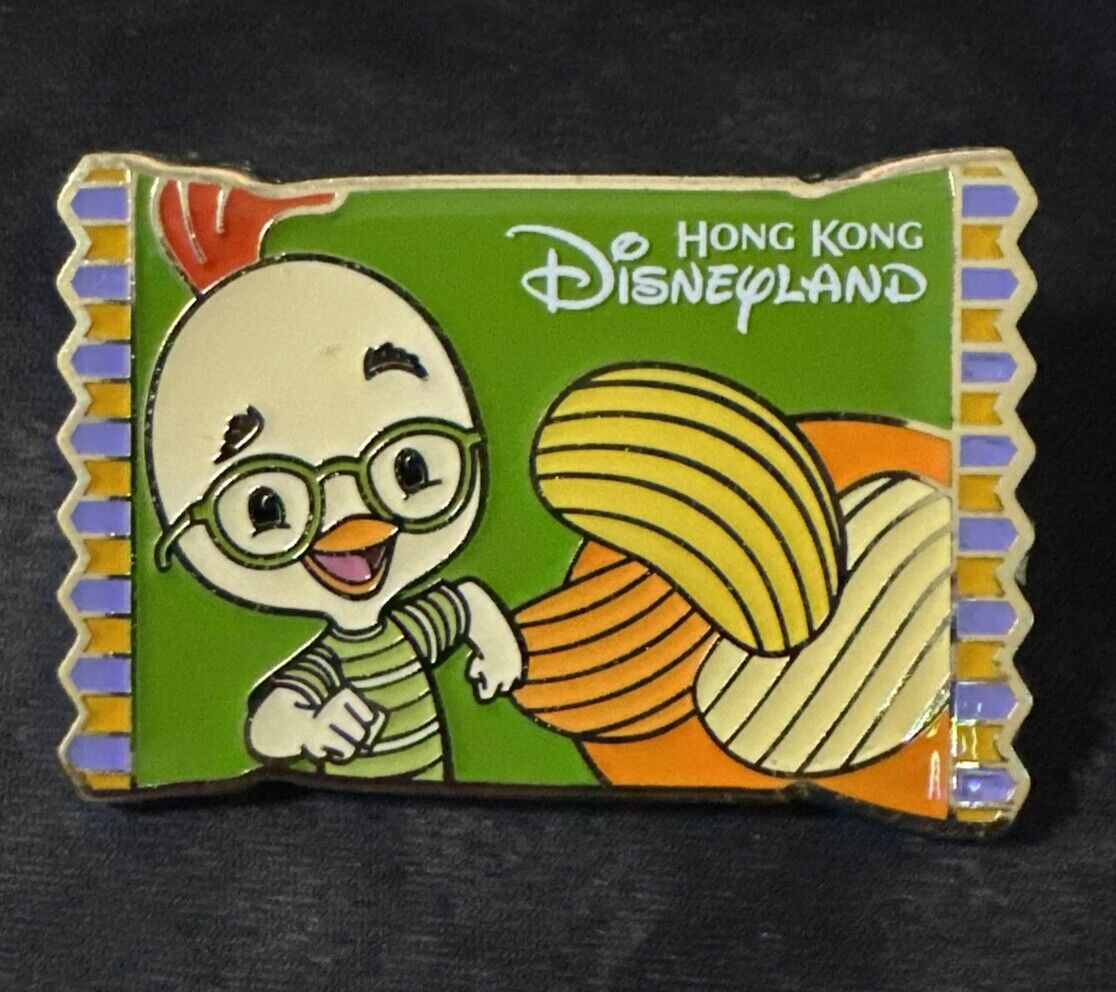 HKDL Carnival LE600 Chicken Little Snack Vending Hong Kong Disney Pin