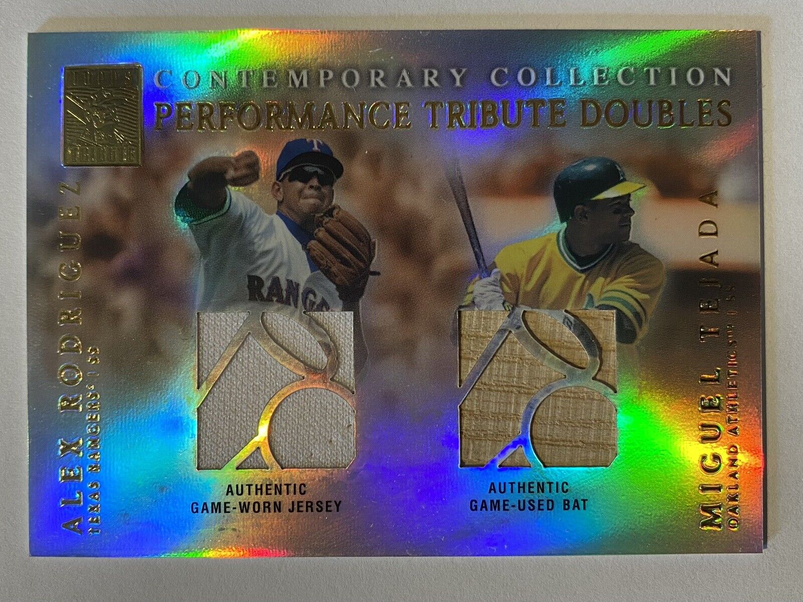 2003 Topps Contemporary Collections Game Used Relics A-Rod/Tejada