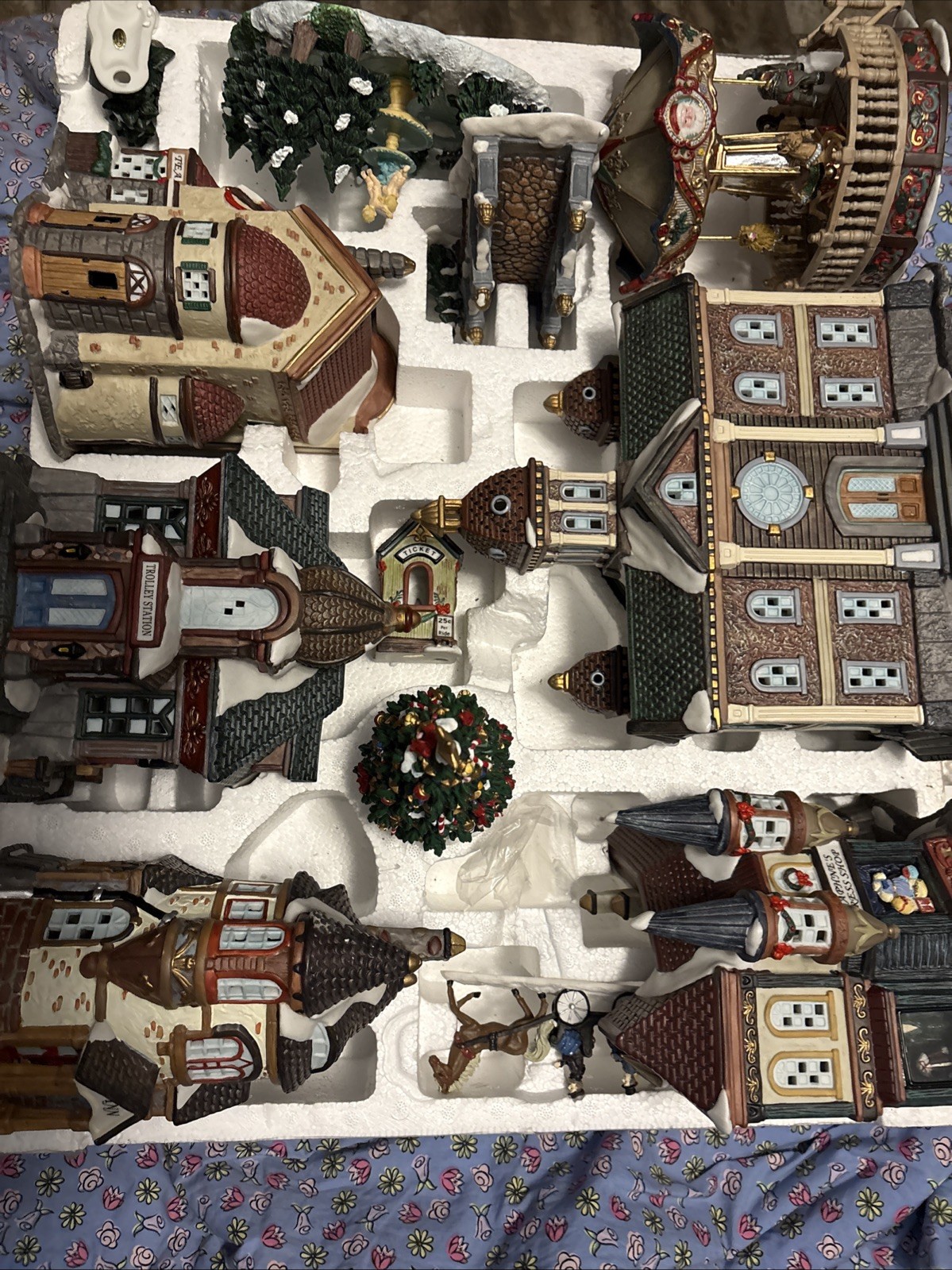 Signature Christmas Victorian Village Not Sure Of The Maker May Be Kirkland Signature Christmas Victorian Village Not Sure Of The Maker May Be Kirkland