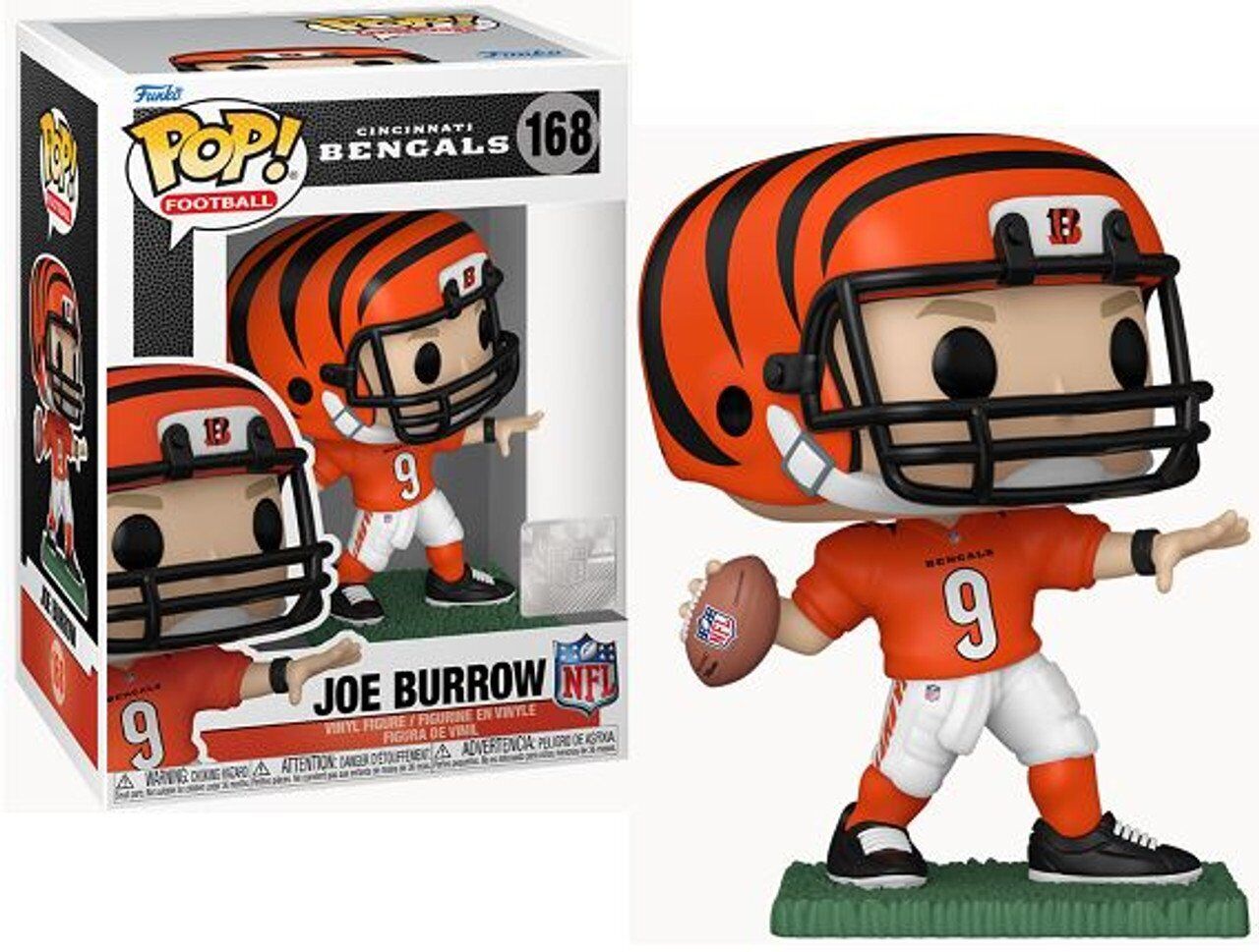 Funko Joe Burrow (Cincinnati Bengals) Pop NFL Series 9