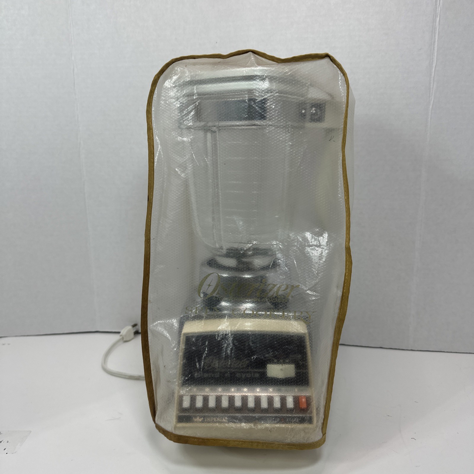 Vintage Osterizer 668 blend-n-cycle Imperial Chrome w/ dust cover EXCELLENT Vintage Osterizer 668 blend-n-cycle Imperial Chrome w/ dust cover EXCELLENT