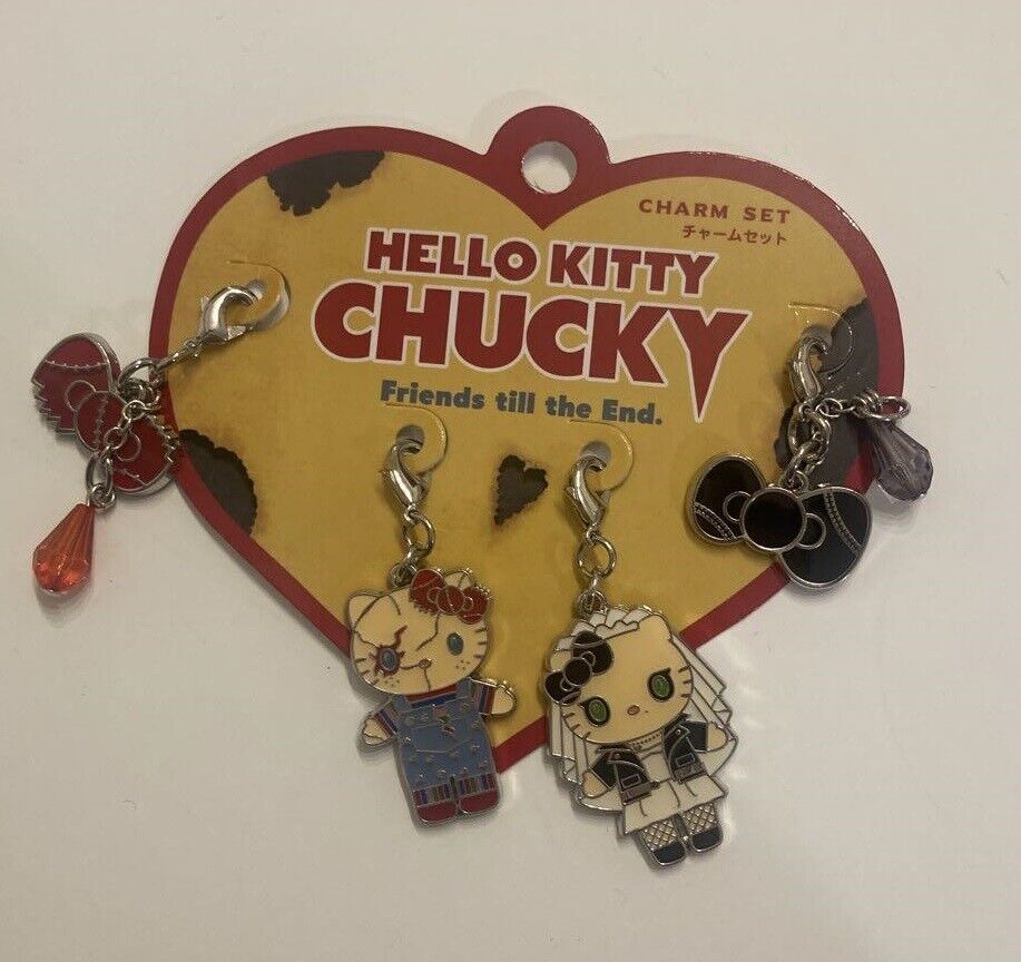 USJ Hello Kitty Chucky Charm Set Universal Studios Japan
