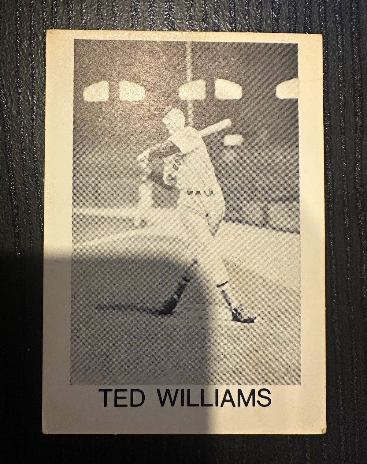 Clark & Sons 1975 Ted Williams #2 Boston Red Sox Baseball Card Base Set Clark & Sons 1975 Ted Williams #2 Boston Red Sox Baseball Card Base Set