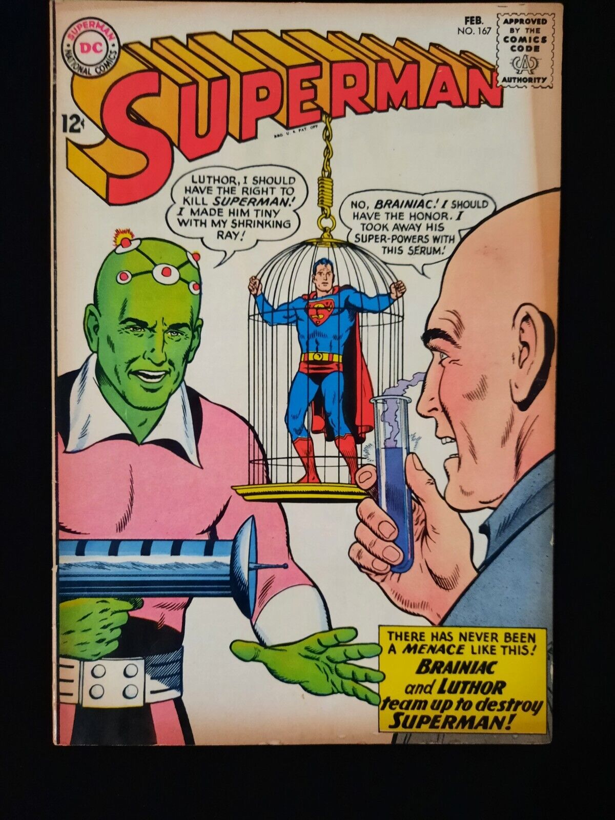 Superman #167 DC Comics 1st Appearance Vril Dox II & Tharla Hot Book ☄️🔥 ☄️
