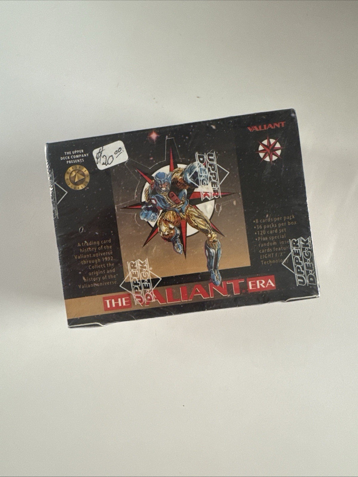 VINTAGE 1993 Upper Deck THE VALIANT ERA Sealed Comic Book Trading Card Box NEW VINTAGE 1993 Upper Deck THE VALIANT ERA Sealed Comic Book Trading Card Box NEW