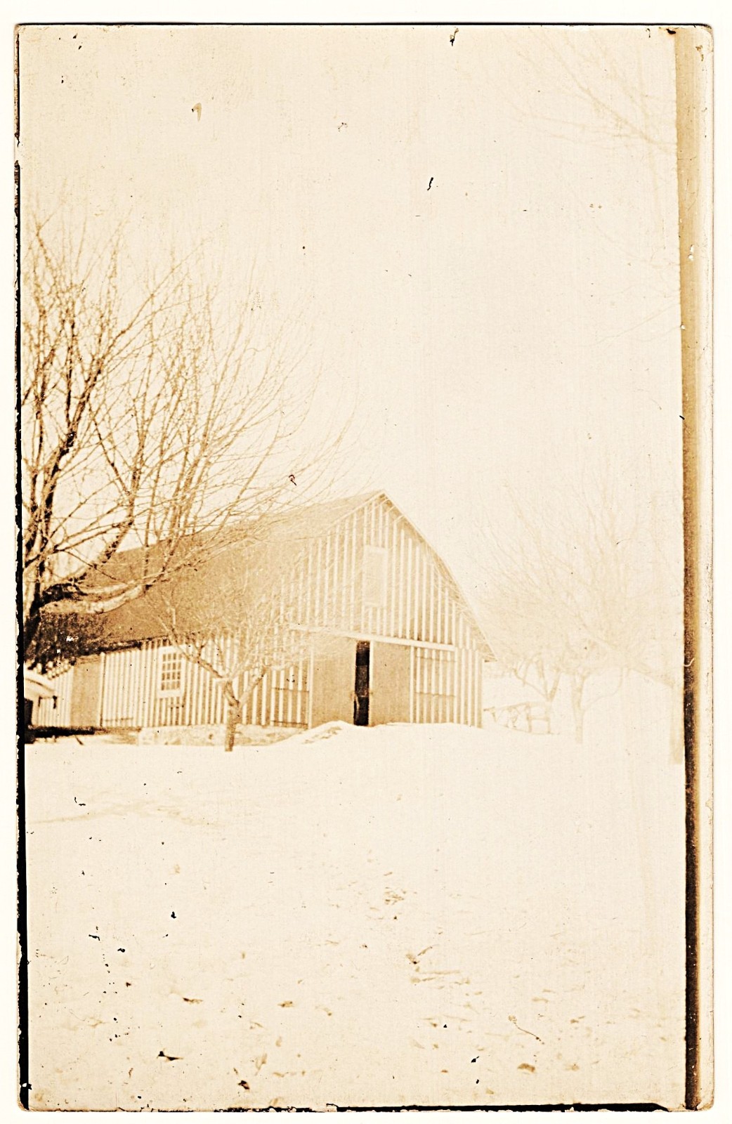 real photo Walkerville MI - Highland Orchard Packing House antique postcard RPPC real photo Walkerville MI - Highland Orchard Packing House antique postcard RPPC