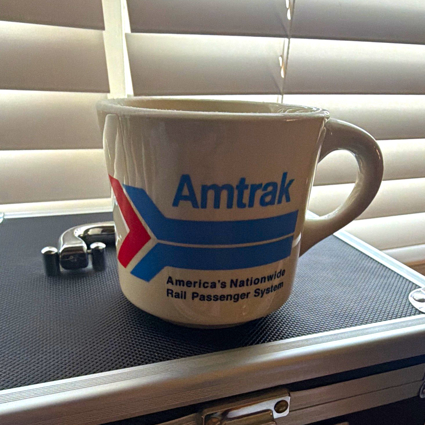 Amtrak America’s Nationwide Rail Passenger System Coffee Mug Collectible Cup Amtrak America’s Nationwide Rail Passenger System Coffee Mug Collectible Cup