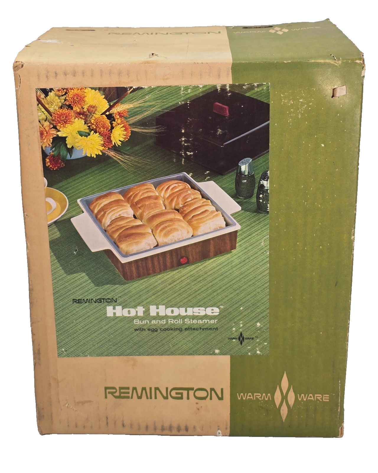 Remington Hot House BS-1 Bun Roll Steamer Egg Cooker Vintage NOS Sealed Box Remington Hot House BS-1 Bun Roll Steamer Egg Cooker Vintage NOS Sealed Box