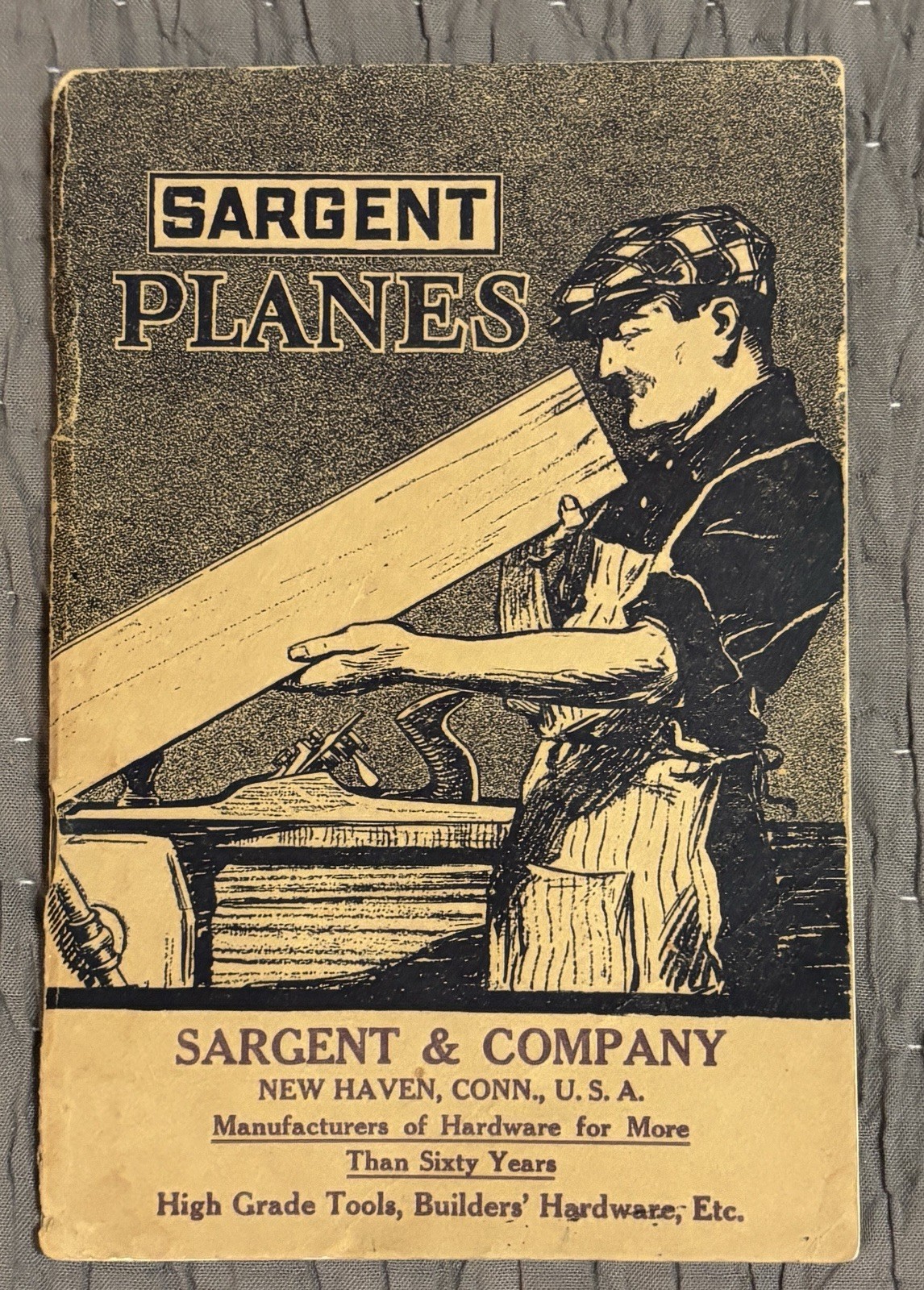 ORIGINAL 1930’s Sargent & Co. Planes Catalog New Haven CT 62 Pages