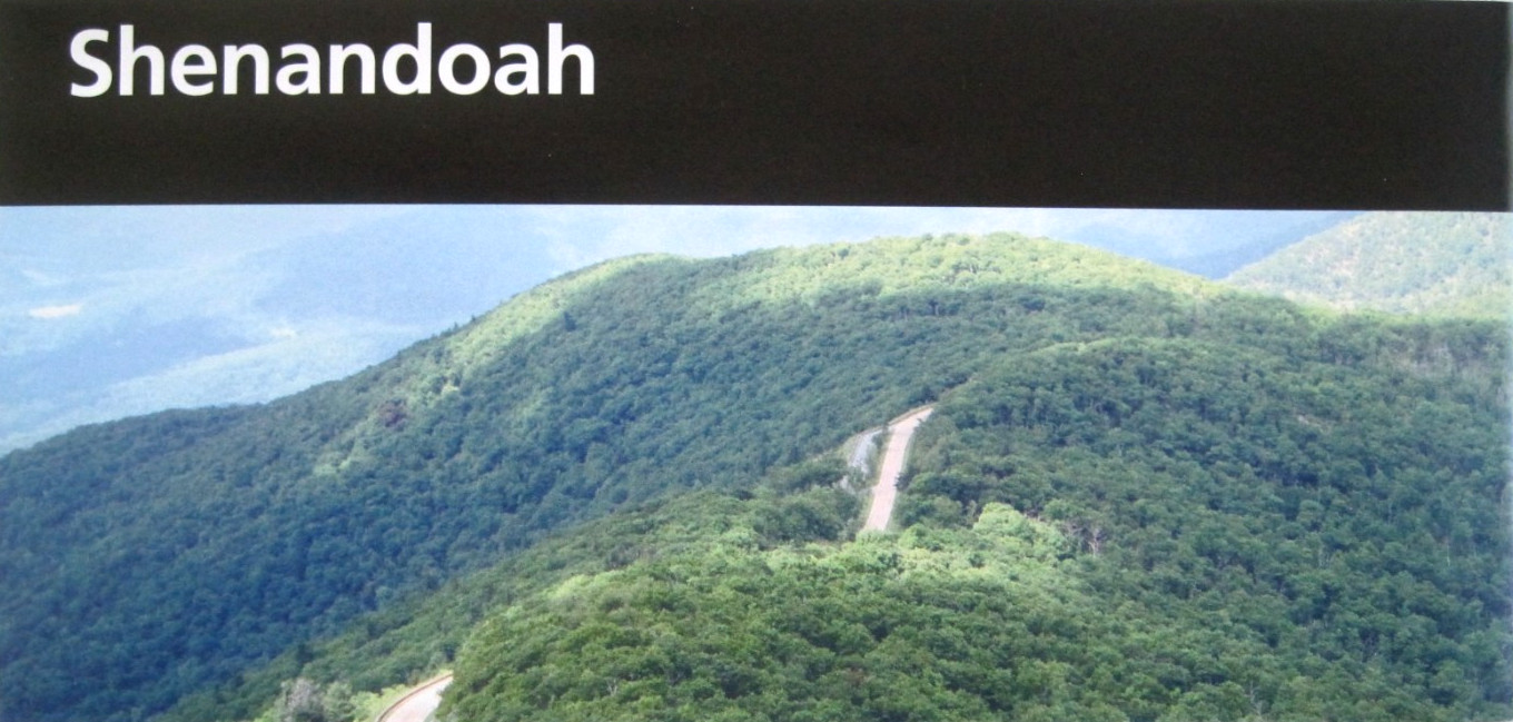Shenandoah National Park National Park Service Unigrid Brochure Map Shenandoah National Park National Park Service Unigrid Brochure Map