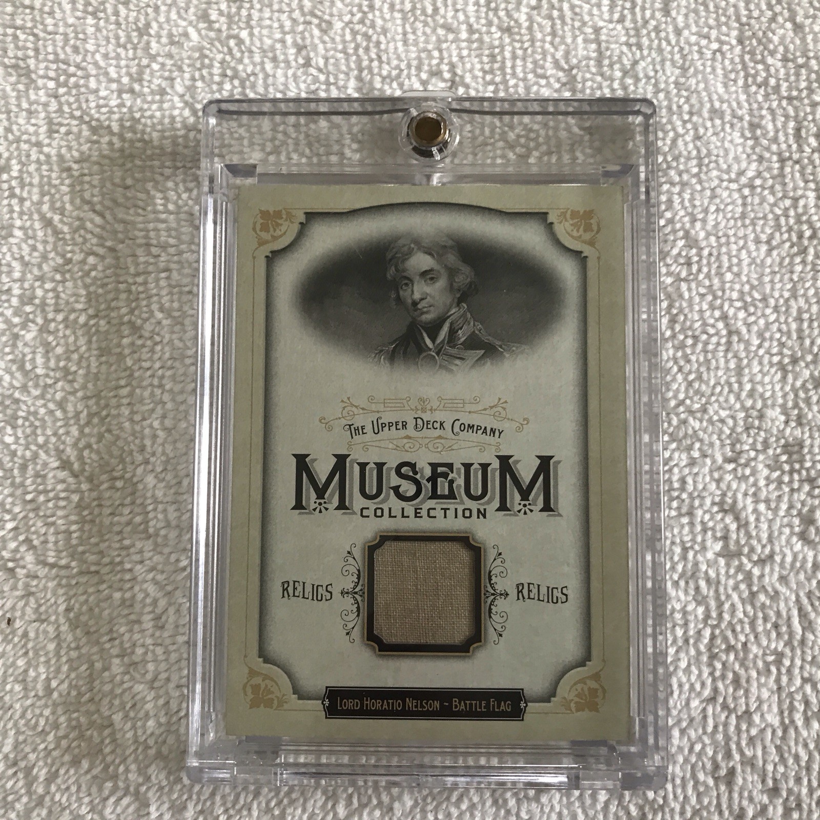 2011 Goodwin Museum Lord Horatio Nelson Battle Flag Relic 2011 Goodwin Museum Lord Horatio Nelson Battle Flag Relic
