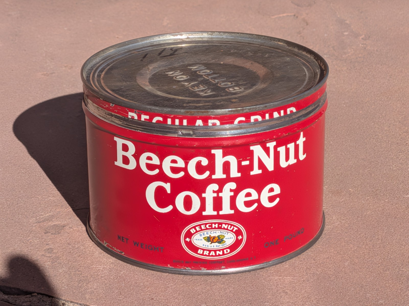 Vtg. 40's/50's Beech-Nut 1 Lb Coffee Tin Very Good Condition w/Lid $60 Vtg. 40's/50's Beech-Nut 1 Lb Coffee Tin Very Good Condition w/Lid $60