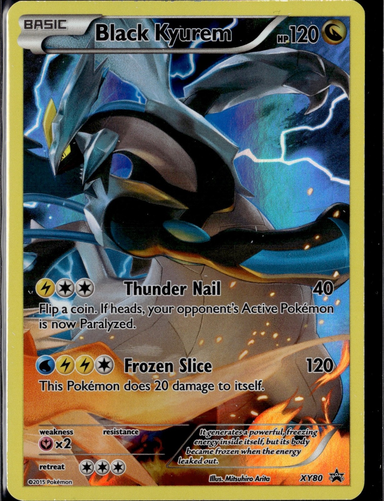 Black Kyurem Holo Promo XY Promos XY80 NM