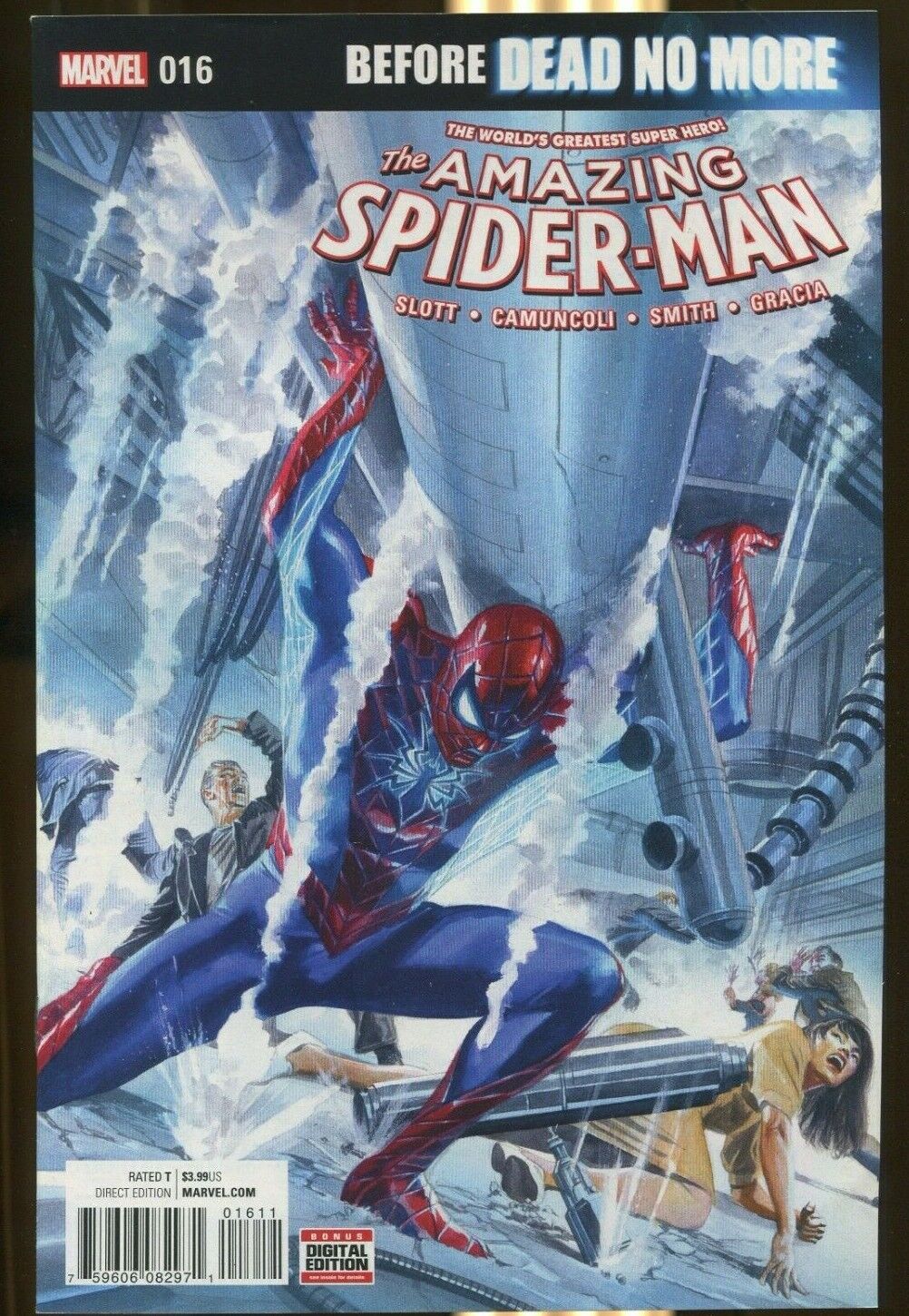 Amazing Spider-Man #16 (2016 Marvel) Before Dead No More NM   EC4