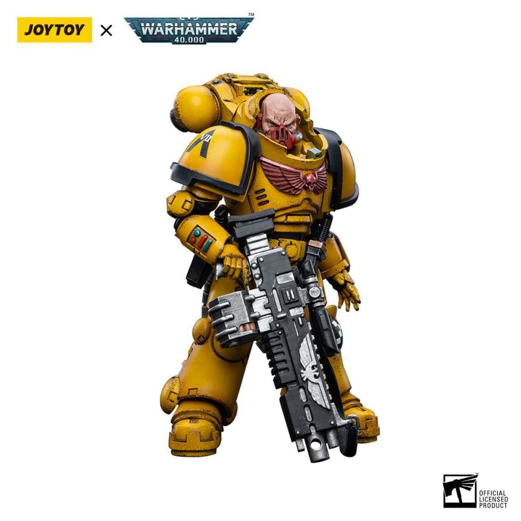 action figure joytoy wh40k imperial fists heavy intercessors 1/18 action figure joytoy wh40k imperial fists heavy intercessors 1/18