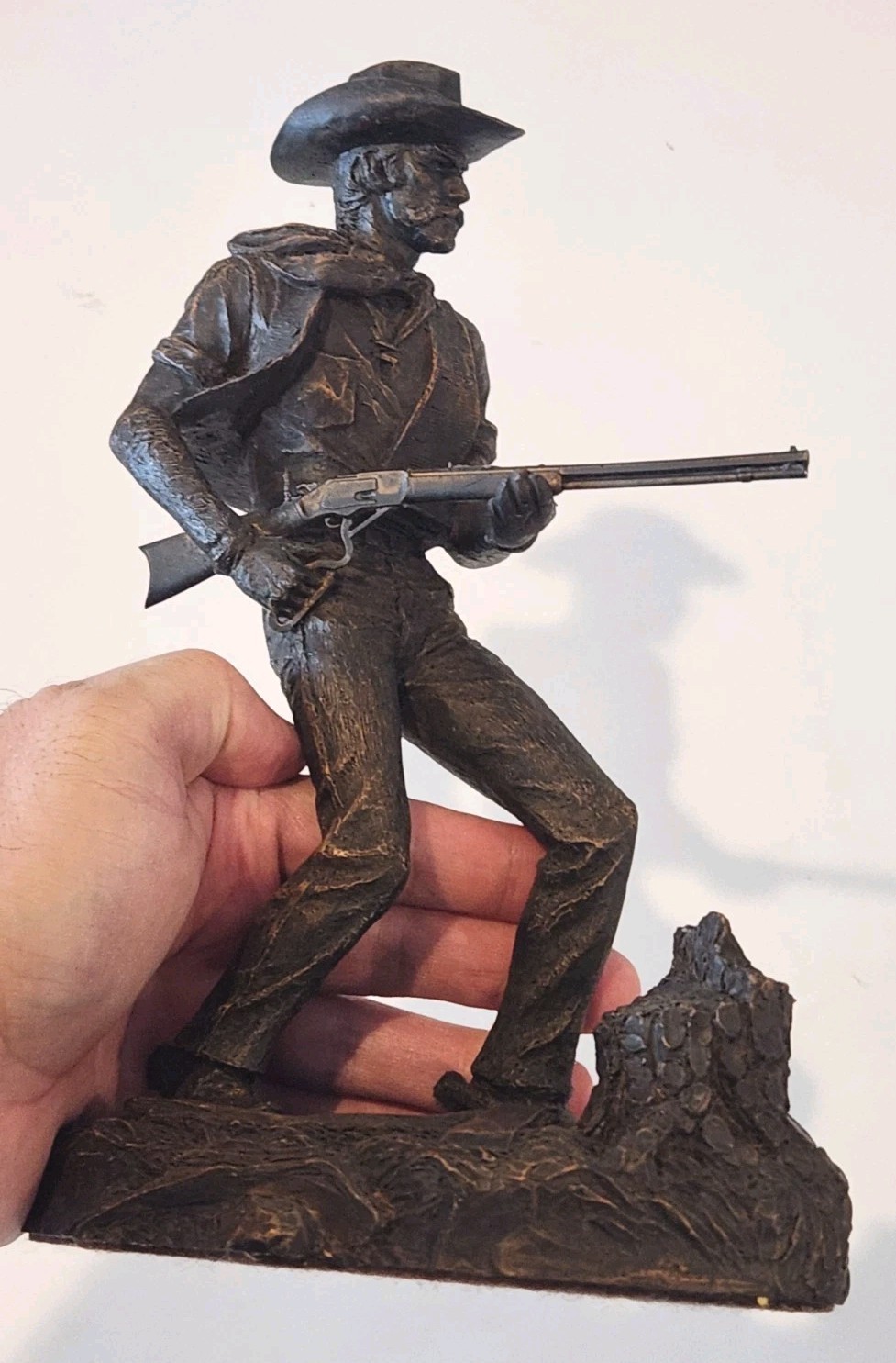 The Rifleman By Jim Ponter Fine Pewter Sculpture Western Heritage The Rifleman By Jim Ponter Fine Pewter Sculpture Western Heritage