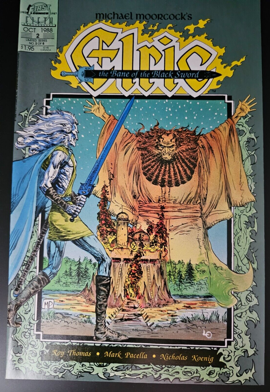 Michael Moorcock's ELRIC The Bane of the Black Sword #2 1988