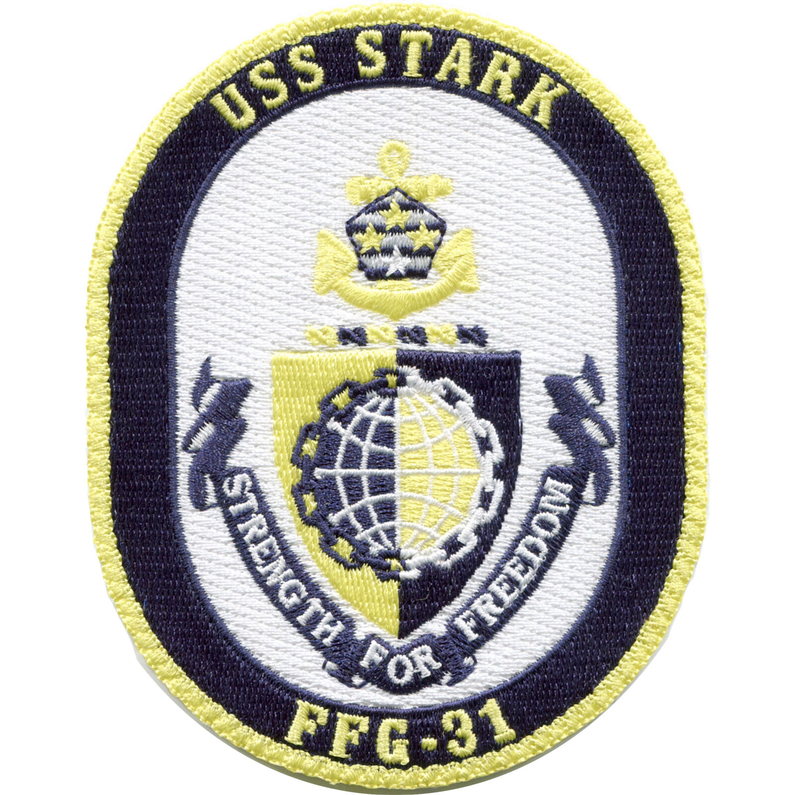 USS Stark FFG-31 4.5 inch Patch