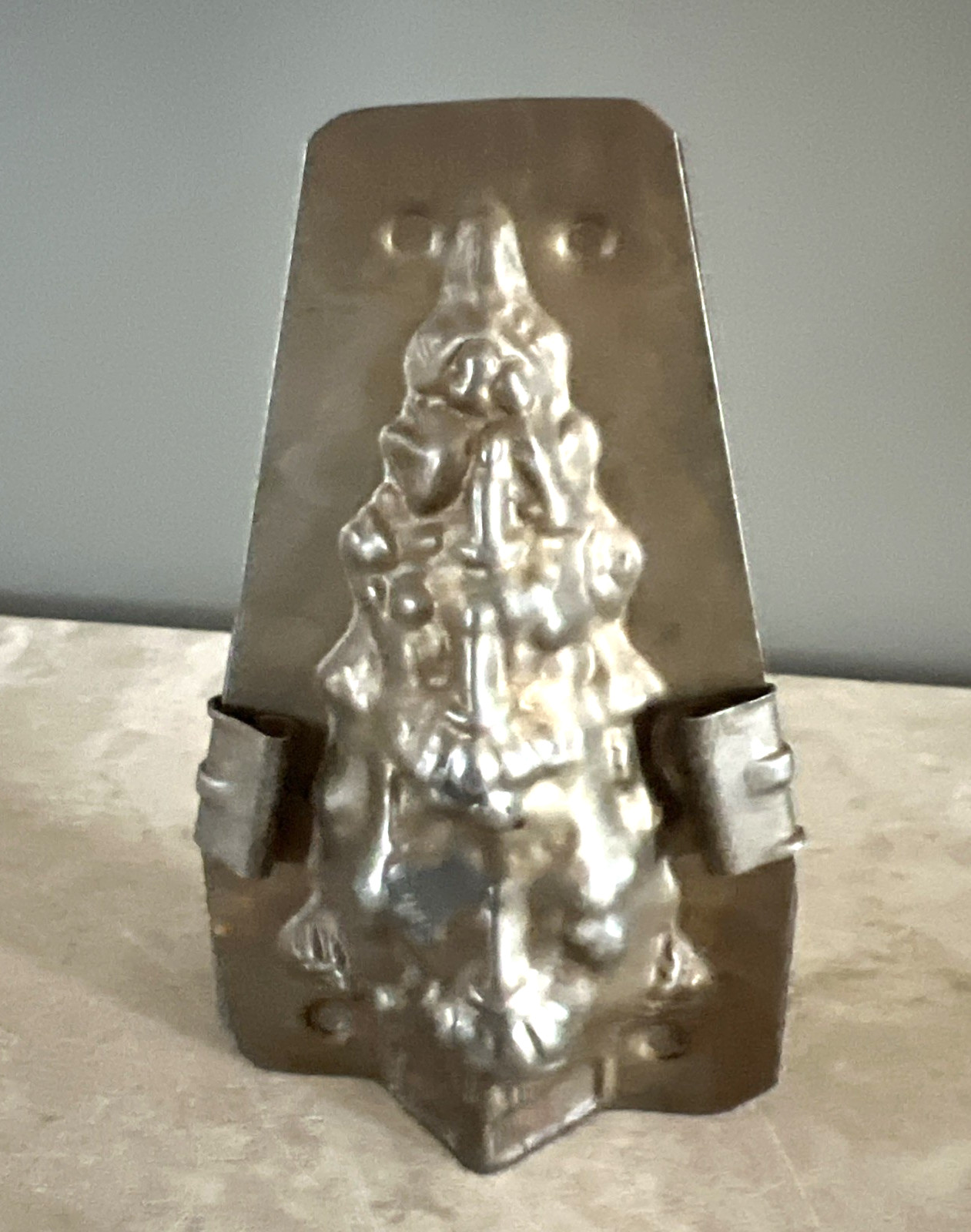 ANTIQUE 19th 20th CENTURY GERMAN CHRISTMAS TREE CHOCOLATE MOLD ANTIQUE 19th 20th CENTURY GERMAN CHRISTMAS TREE CHOCOLATE MOLD