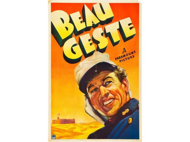 BEAU GEST TV Movie Film Poster Print BEAU GEST TV Movie Film Poster Print