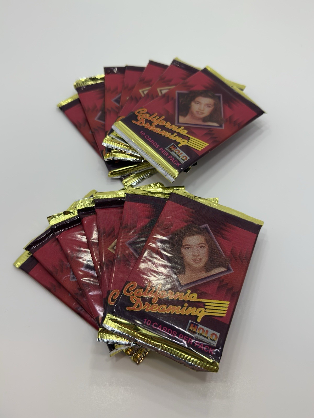 1991 California Dreaming Holo Pleasures Series 1 (14) Sealed Packs Vintage Cards 1991 California Dreaming Holo Pleasures Series 1 (14) Sealed Packs Vintage Cards