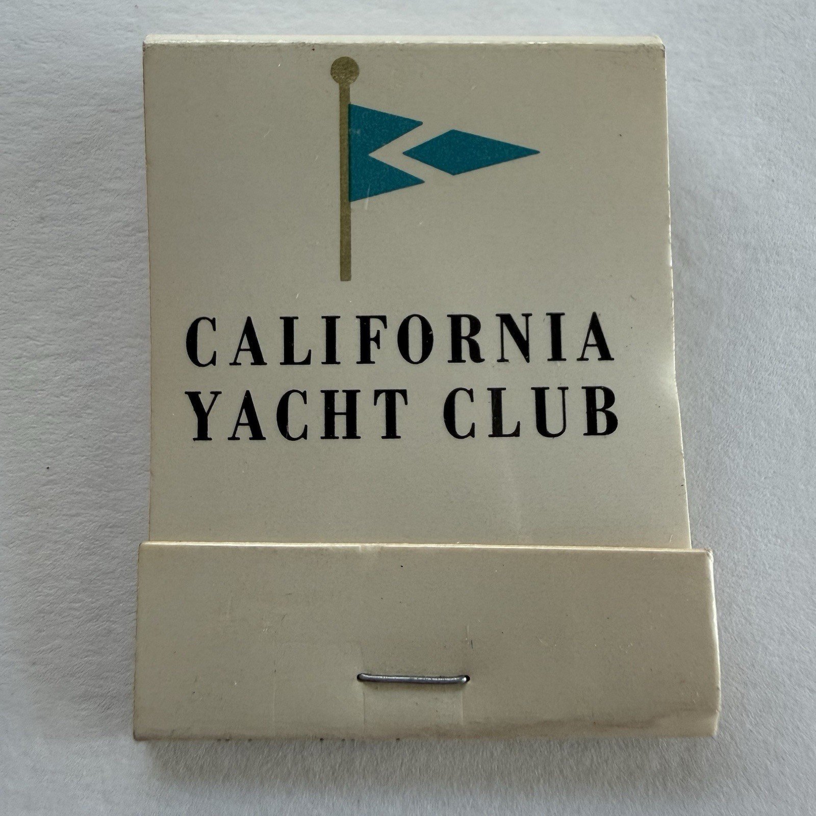 California Yacht Club Marina Del Rey Vintage Matches Matchbook Unstruck SoCal California Yacht Club Marina Del Rey Vintage Matches Matchbook Unstruck SoCal