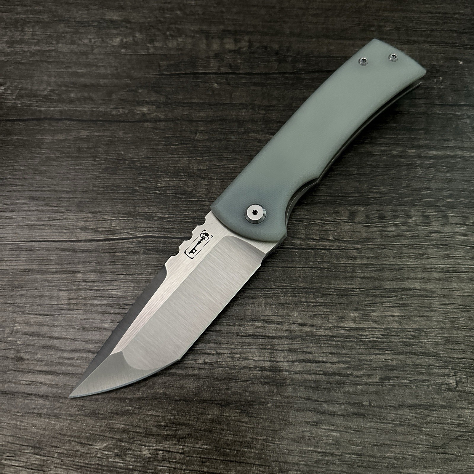 BHQ Exclusive, Chaves Redencion 229 Kickstop M390 Tanto Jade G-10 Titanium Knife BHQ Exclusive, Chaves Redencion 229 Kickstop M390 Tanto Jade G-10 Titanium Knife