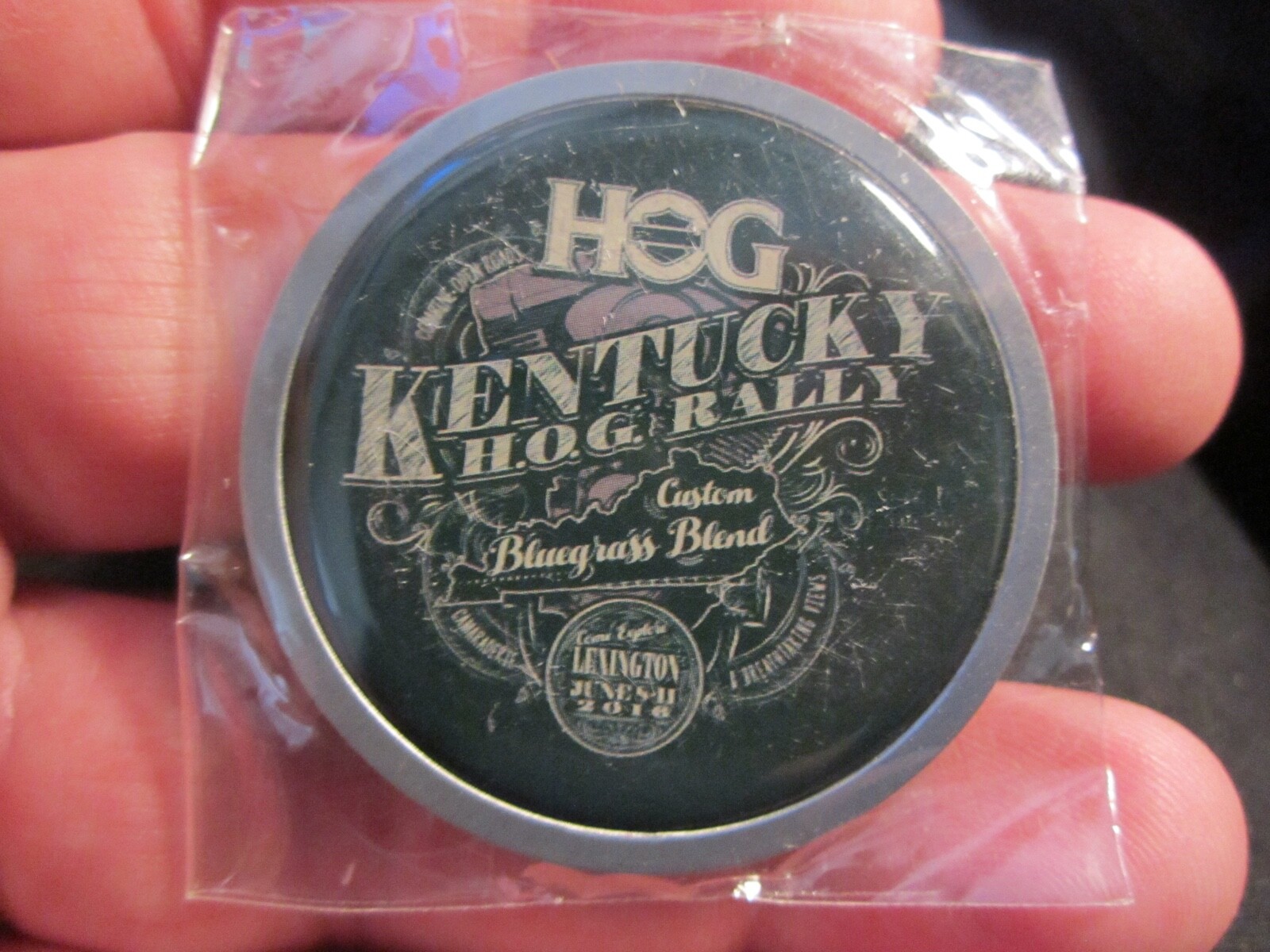 2016 KENTUCKY H.O.G. HARLEY-DAVIDSON MOTORCYCLE RALLY COIN MINT SEALED   BBA-32