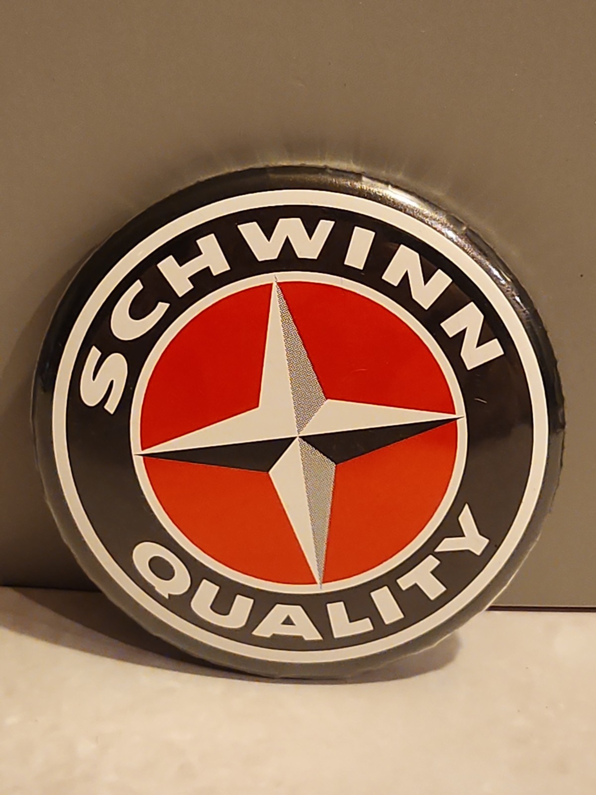 Vintage 1990s~SCHWINN QUALITY~Button Pin