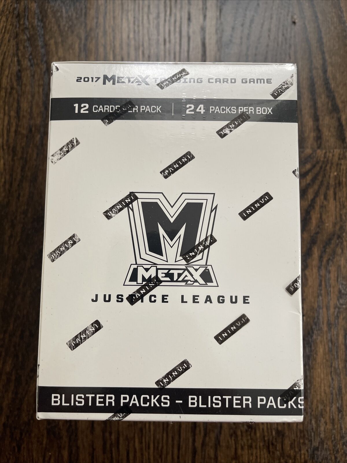 2017 Justice League Metax Booster Gaming Card Box 24 Packs Panini