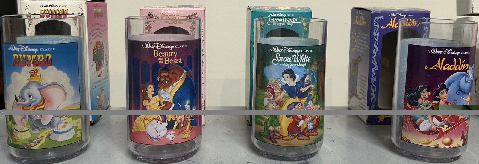 Vintage Walt Disney Collector Series Cups Burger King 1994 5 Of 8 Vintage Walt Disney Collector Series Cups Burger King 1994 5 Of 8