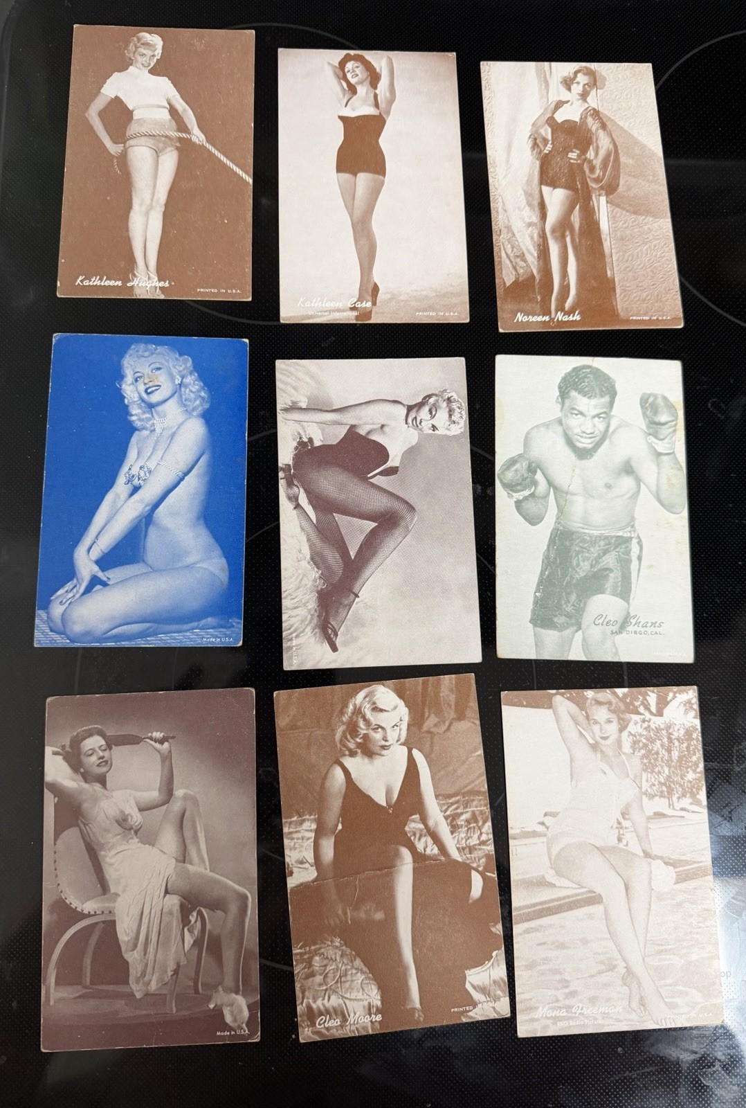 Vintage Pinup Cards - Estate Find - Unknown Persons See Pictures Vintage Pinup Cards - Estate Find - Unknown Persons See Pictures