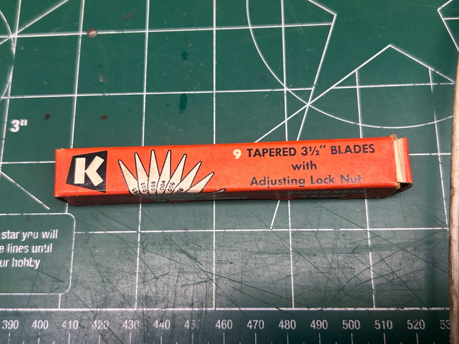 MACHINIST Hm  Unused Kastar Precision Thickness Gage 9 Tapered Blades # 601B