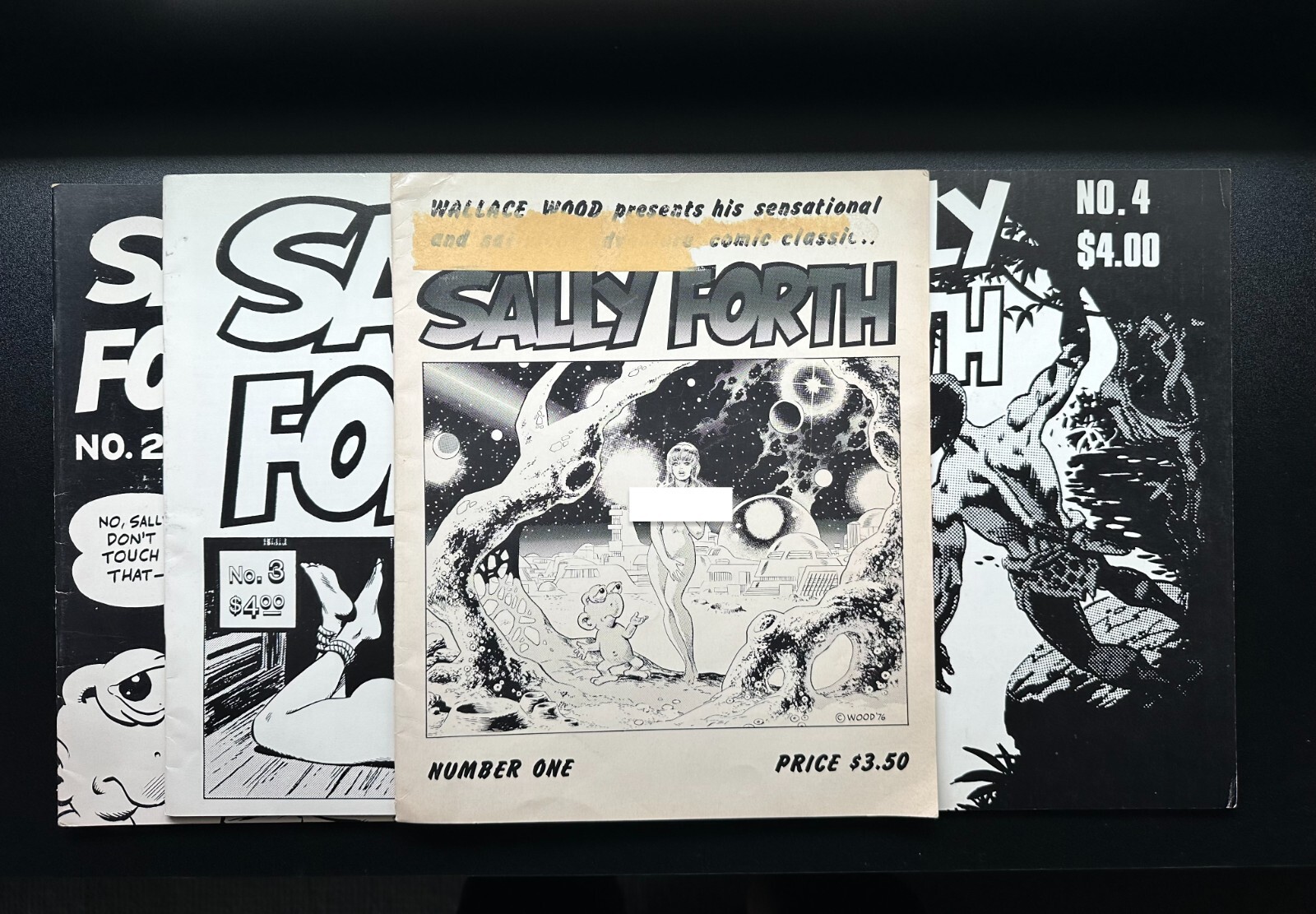 Sally Forth #1-4 Good Girl Art COMPLETE SET Military 1 2 3 4 Wally Wood GGA 1977 Sally Forth #1-4 Good Girl Art COMPLETE SET Military 1 2 3 4 Wally Wood GGA 1977