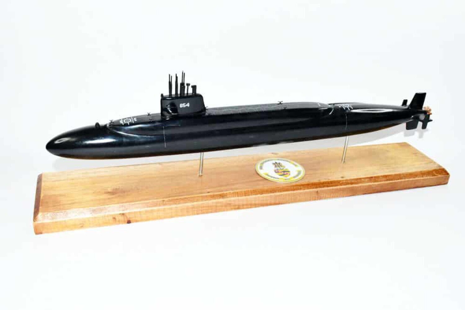 USS George C. Marshall SSBN-654 Submarine Model(BlackHull),Scale