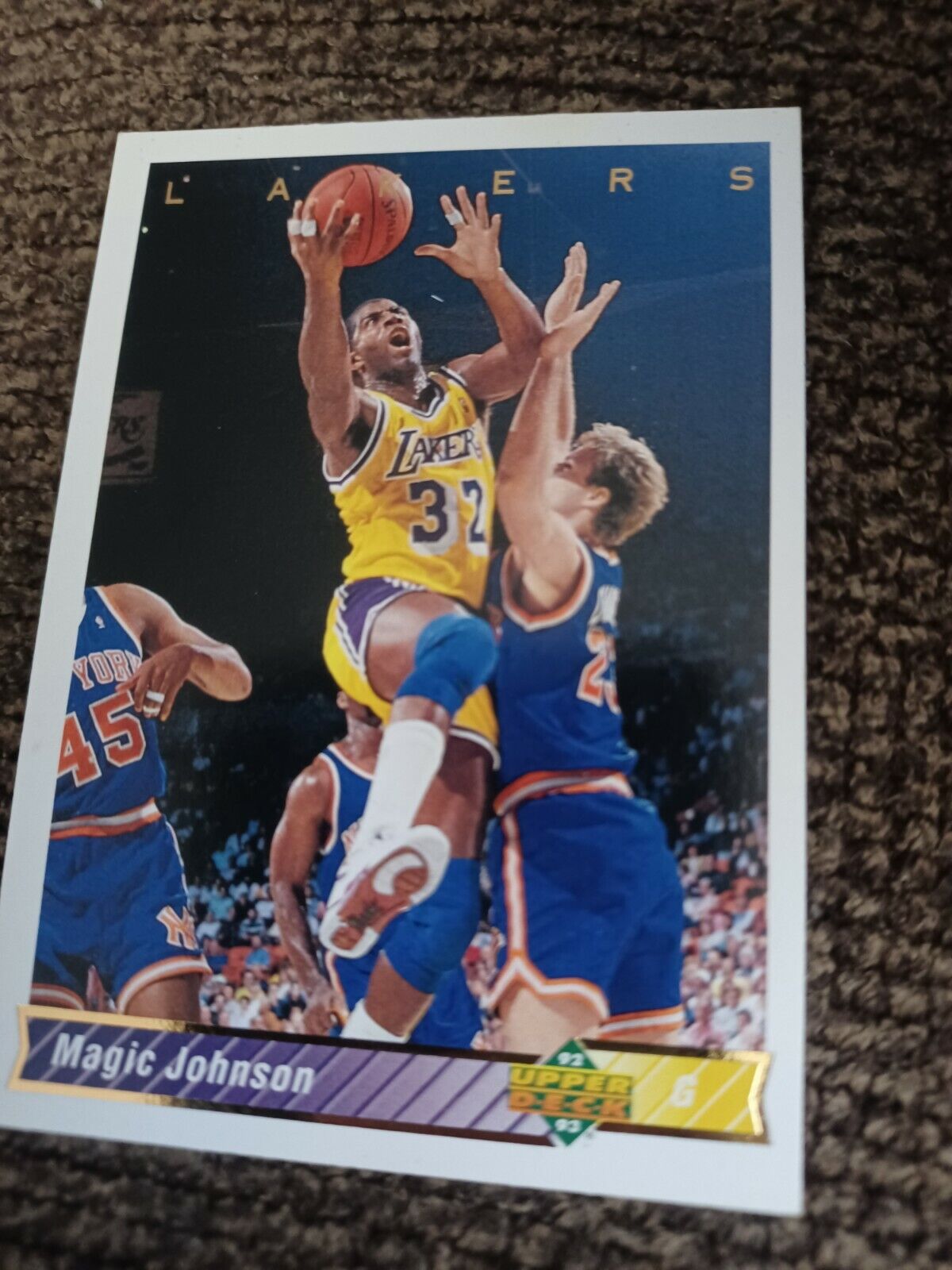 92' 93' Upper Deck #32a Magic Johnson B