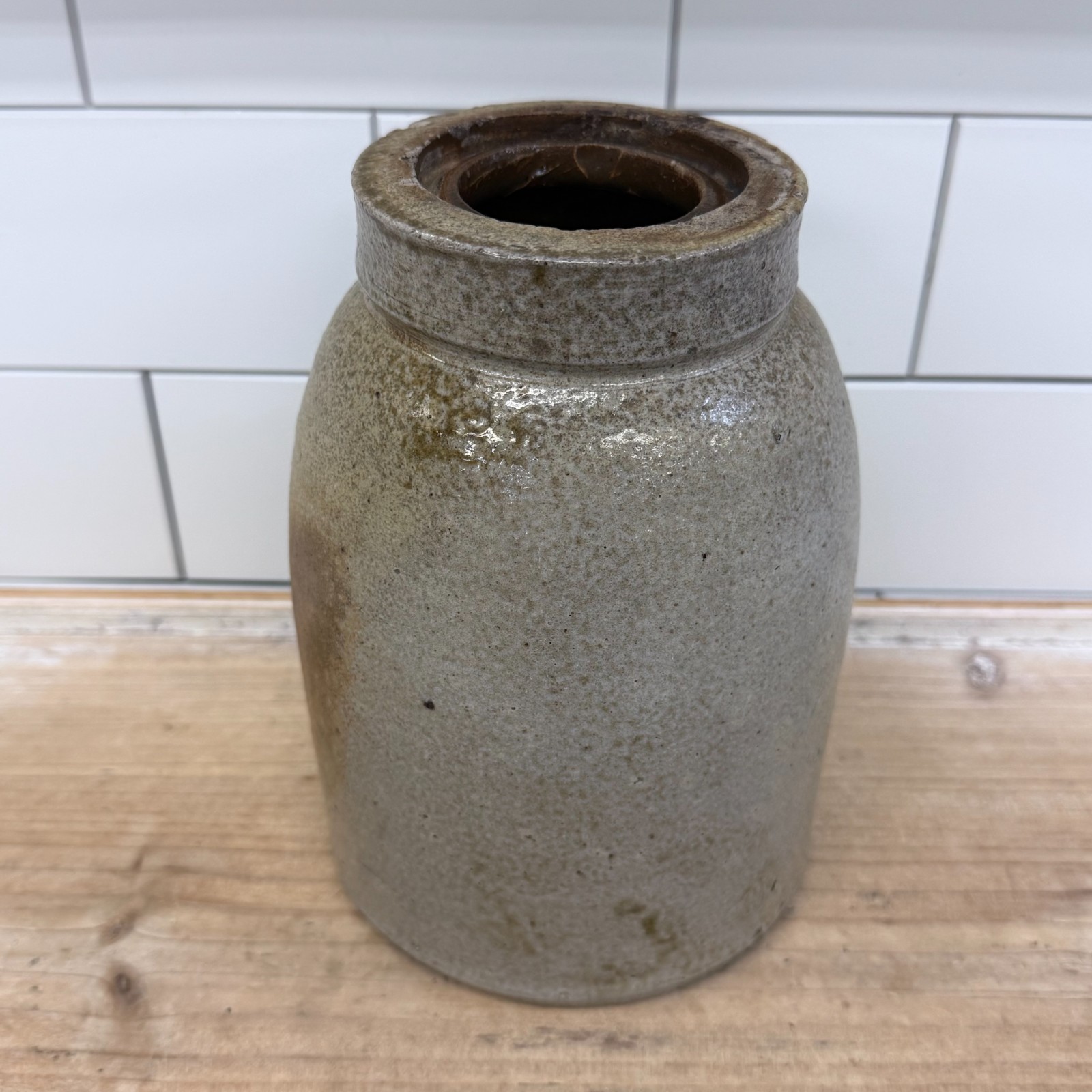 Vintage Stoneware Crock Selection Primitive Farmhouse Pottery Vintage Stoneware Crock Selection Primitive Farmhouse Pottery