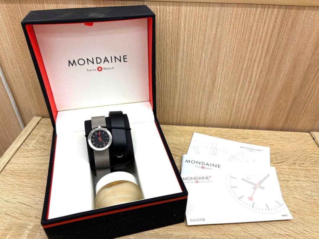 MONDAINE Wristwatch Stainless Steel Womens