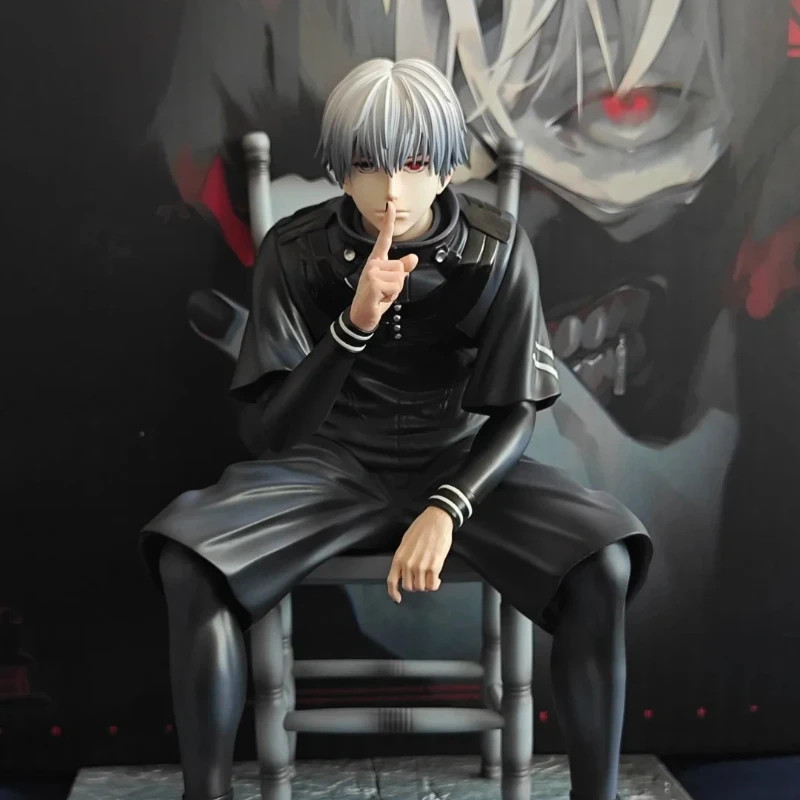 Tokyo Ghoul Ken Kaneki 20cm GK Statue Figure Sitting Model Anime Toy Boy Gift NE Tokyo Ghoul Ken Kaneki 20cm GK Statue Figure Sitting Model Anime Toy Boy Gift NE