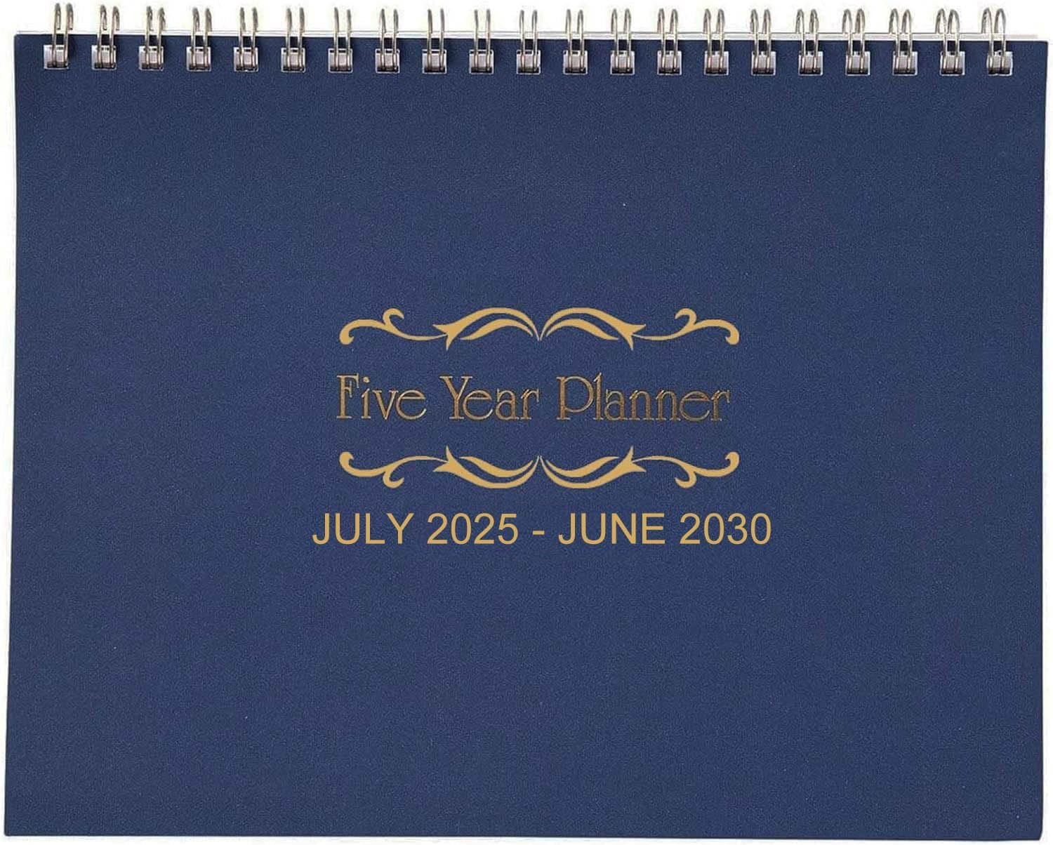 5 Year Calendar Planner (Blue, 11 * 8.5\
