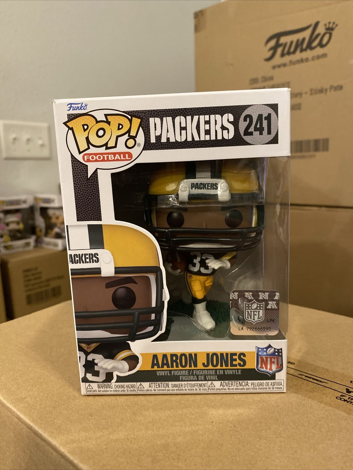 Aaron Jones (Green Bay Packers) NFL Funko Pop Series 11
