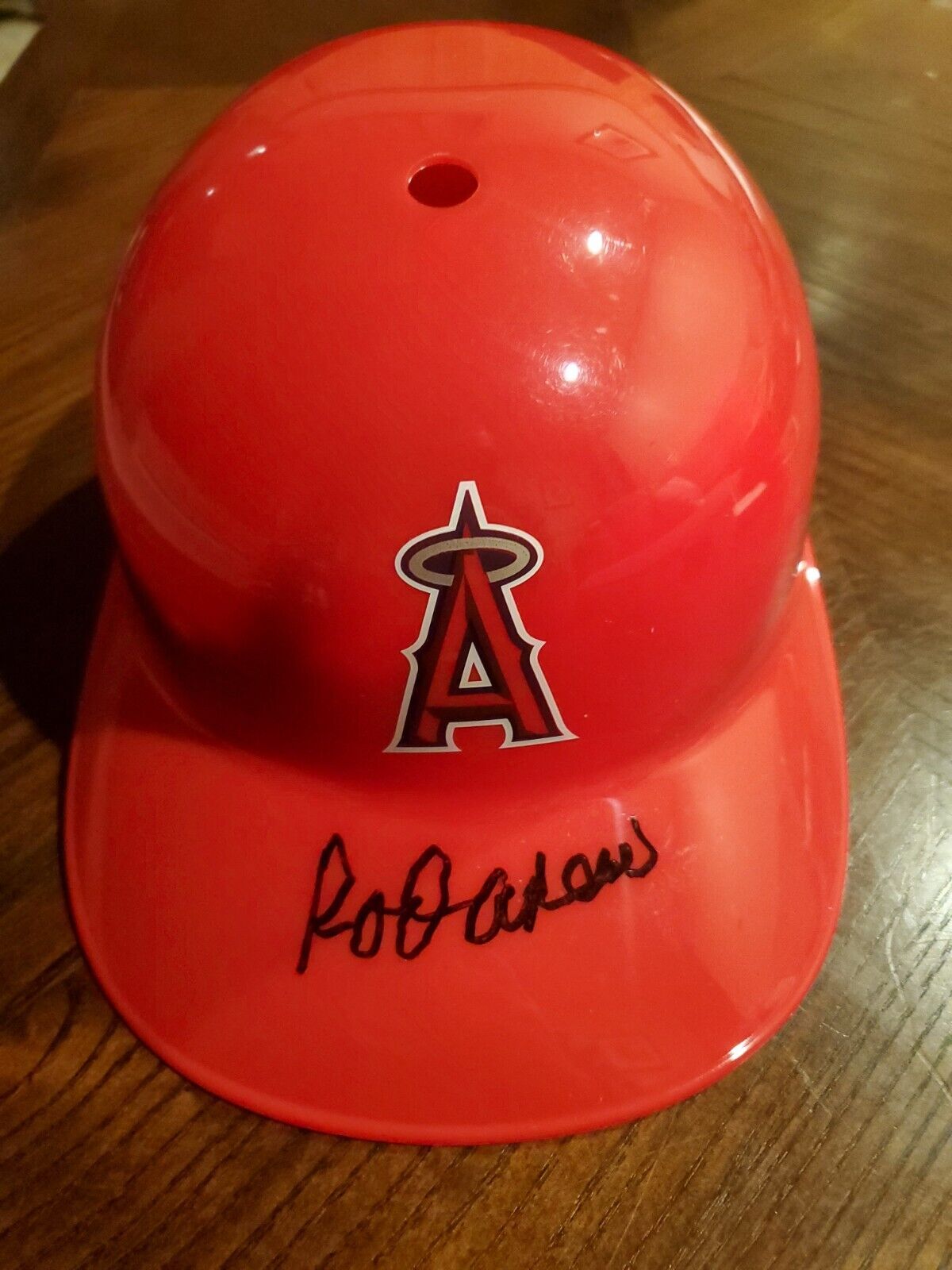 Rod Carew Signed Los Angeles Angels Full-Size Rep Batting Helmet w/Schwartz Coa 
