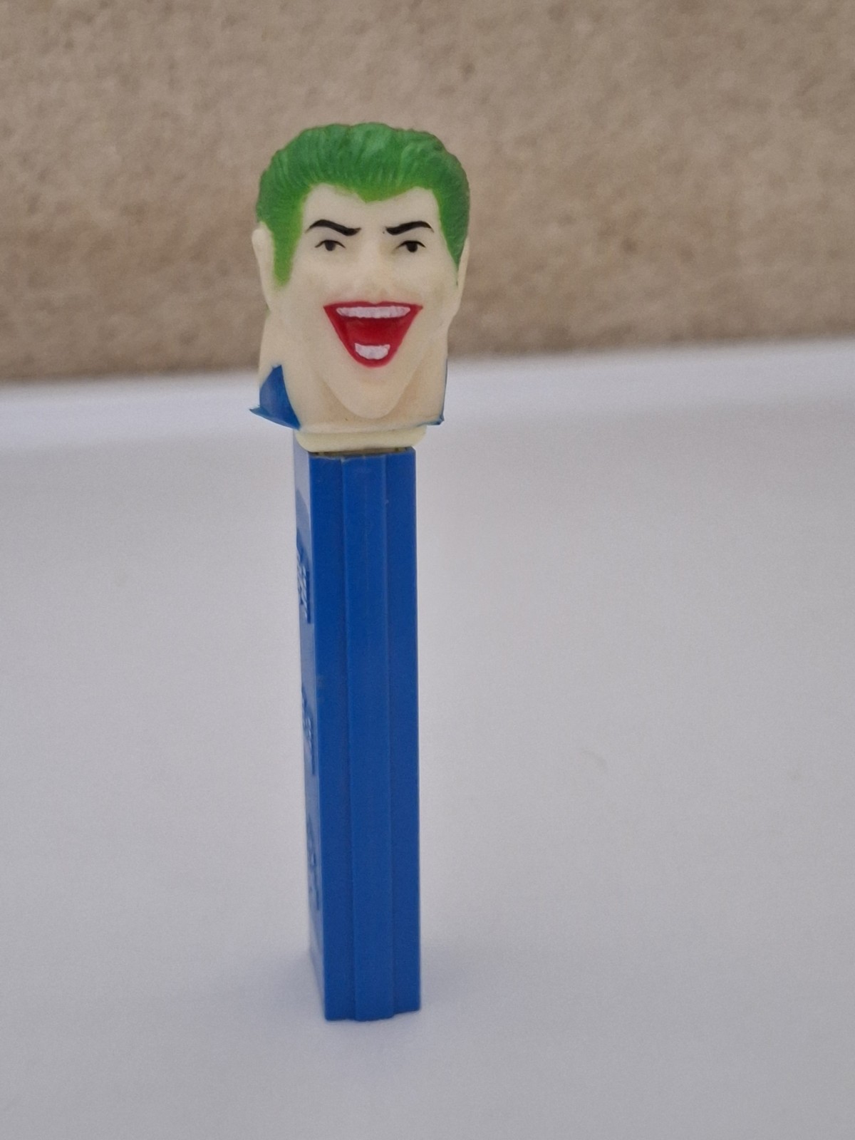 Vintage 1978 Soft Head No Feet \'Joker\' PEZ Dispenser, USA Vintage 1978 Soft Head No Feet \'Joker\' PEZ Dispenser, USA