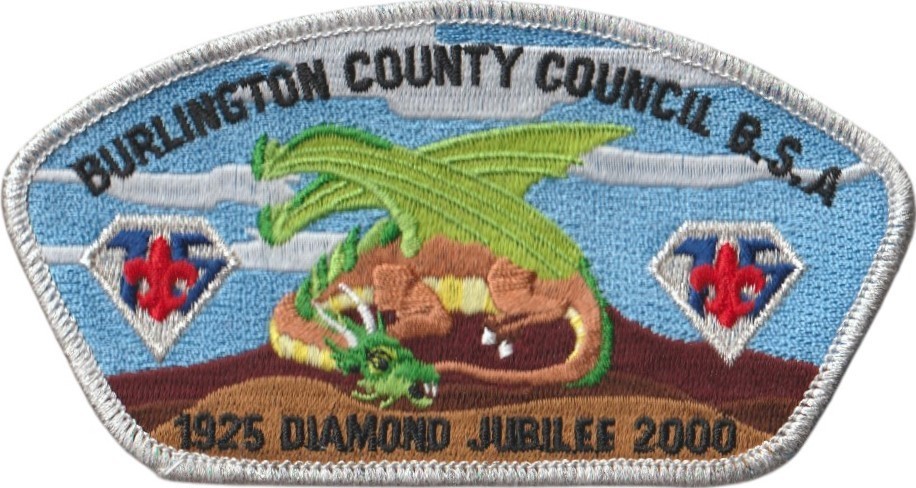 Burlington County Council NJ 2000 Diamond Jubilee CSP Bdr (AR5950)