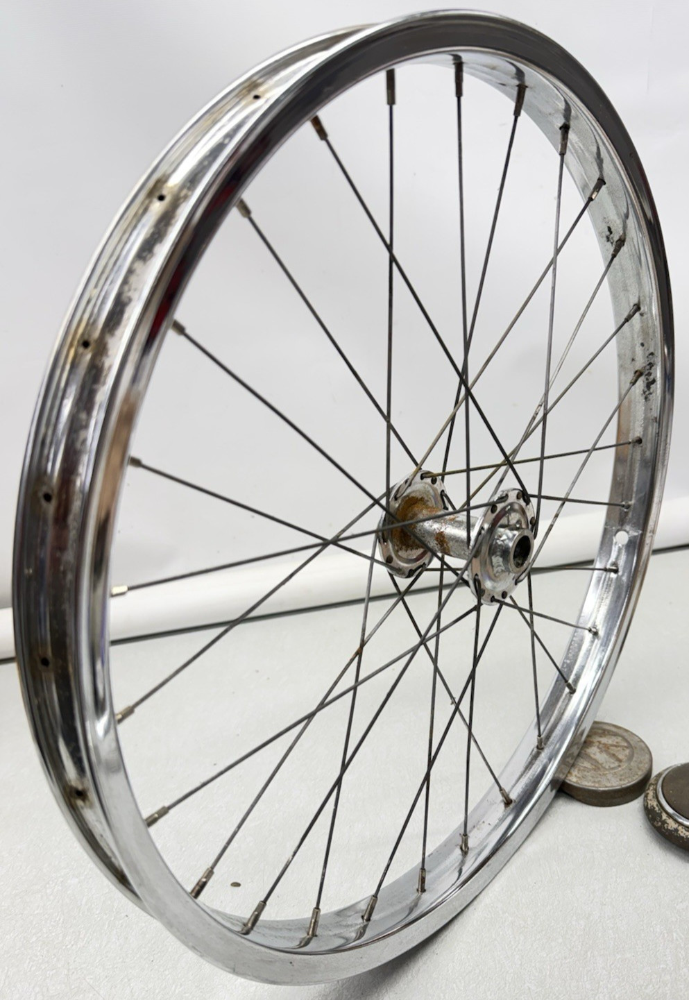 Vintage Schwinn 28 Hole S7 Rim Wheel 20 Vintage Schwinn 28 Hole S7 Rim Wheel 20