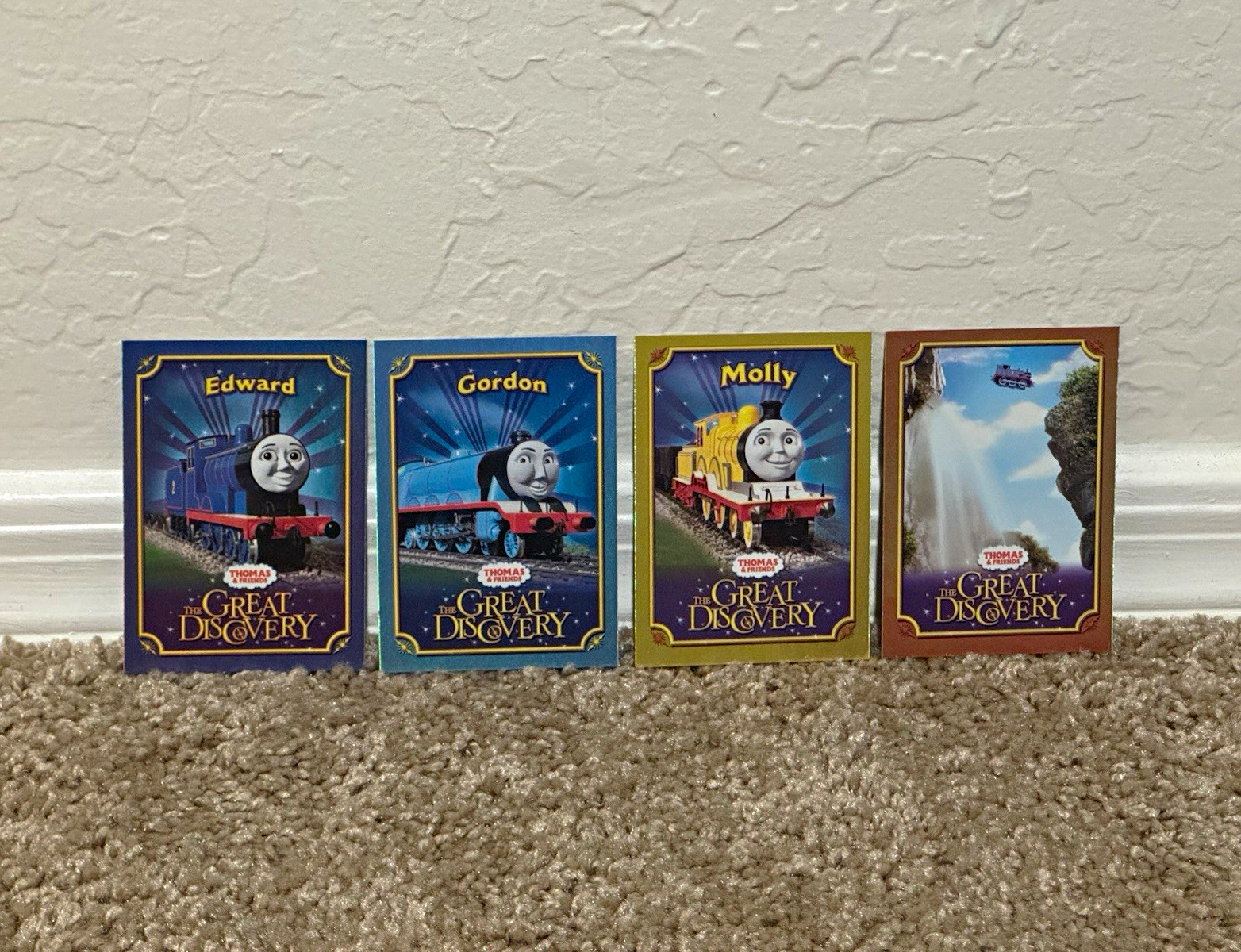 Thomas And Friends The Great Discovery 4-Pack Sealed Cards Edward Gordon Molly Thomas And Friends The Great Discovery 4-Pack Sealed Cards Edward Gordon Molly
