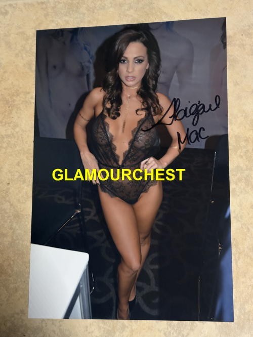 ABIGAIL MAC signed 8x12\ ABIGAIL MAC signed 8x12\