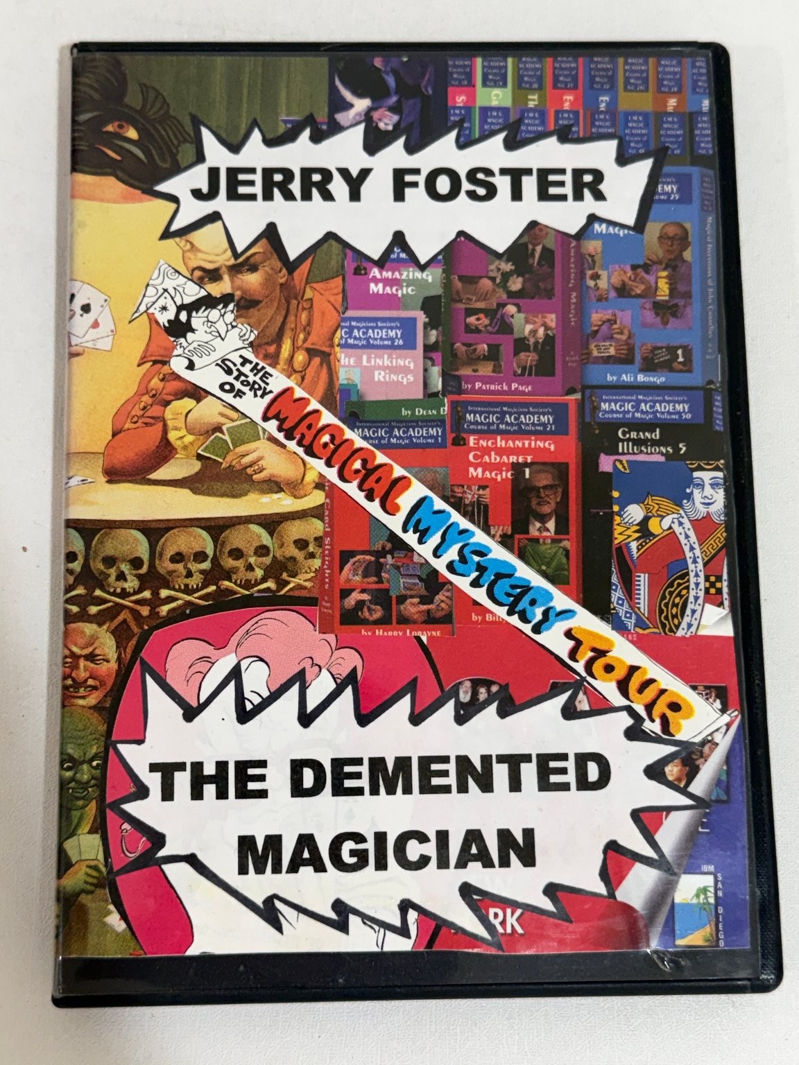 Jerry Foster The Demented Magician Magical Mystery Tour Magic DVD