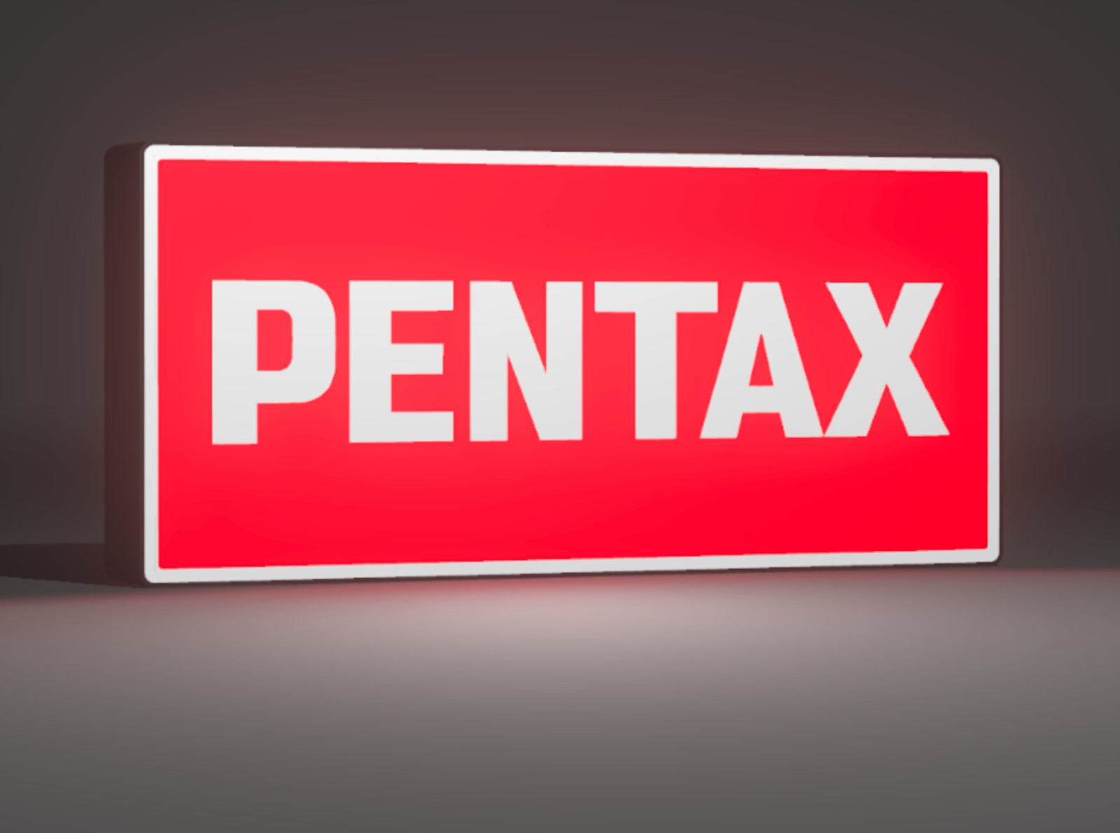 PENTAX CAMERA LED LIGHT BOX SIGN LARGE 13.2\ PENTAX CAMERA LED LIGHT BOX SIGN LARGE 13.2\